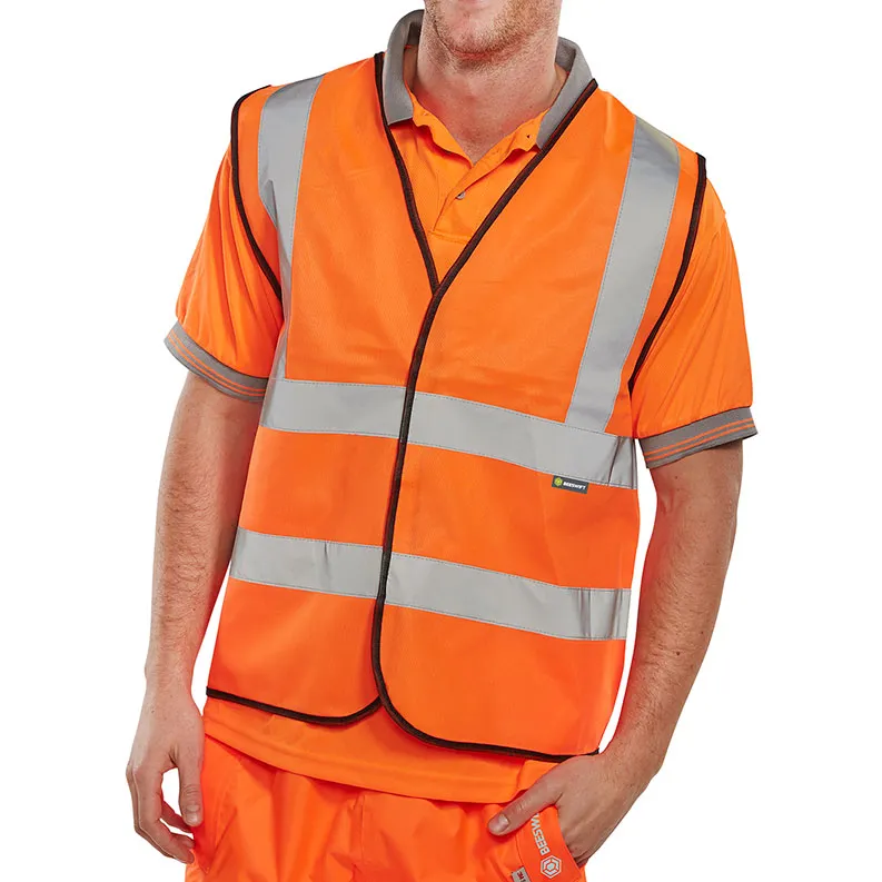 Beeswift Essential Bulk Buy Hi-Vis Vest (Pack of 100)
